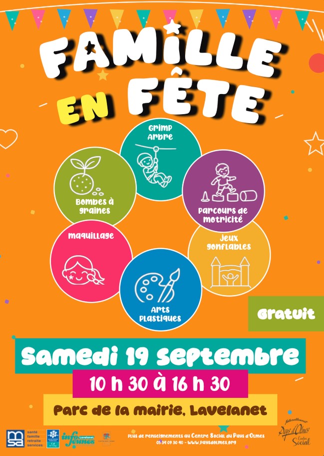 Famille en fête